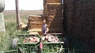 Climbing Hay Bales Tutorial
