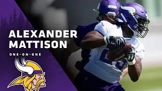 Alexander Mattison: It Was Great To Finally Get A Helmet Back On and Play | Minnesota Vikings