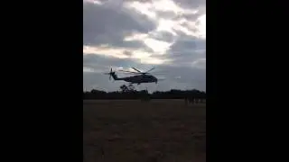 Landing Support trains at LZ Bluebird