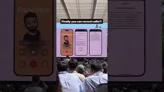 direct calls recording on the iPhone. #wwdc24 #appleevent #apple