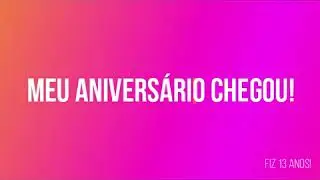 Meu Anivers&aacute;rio! Comemore Comigo!