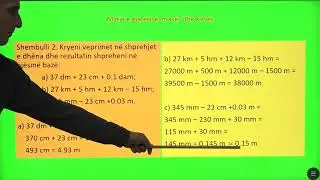 6 02 066 - Java 17 - Matematikë - Matja e gjatësisë, masës dhe kohës