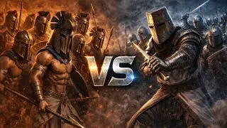 10,000 Egyptian Warriors vs 10,000 Knights | Who Would Win This Epic Battle?