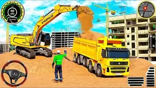 Railroad Builder Simulator 3D - Highway Excavator Construction JCB - Android GamePlay
