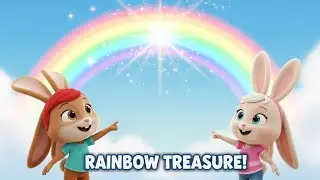 🌈🐰 The Rainbow Treasure Story | Kids Moral Story