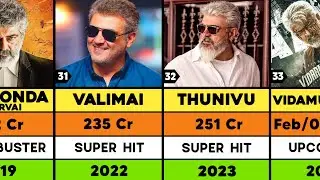 Ajith Kumar all Hits And Flops Movies list | Vidamuyarchi | Thunivu | Valimai