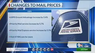 USPS changes mail pricing