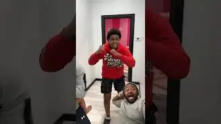 Lil Raheezy Reacts To The CreeperMan 😮 #comedy #funny #kids #blackhumor #shorts #funnymike