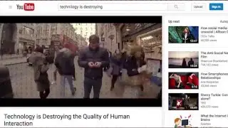 Technology is Destroying the Quality of Human Interaction Response