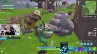 Insane solo squads with Hazard Agent Skin!!