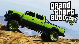 ★ GTA 5 PC - Mountain Climbing - 4x4 Off-Roading in 1080p! (GTA V PC GTX 970)