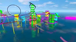 GTA 5 satisfying Ramp Super Cars Stunt