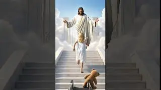 Hand in hand, into Heaven&rsquo;s light #Jesus #Heaven #FaithNow #god #godslove #jesuschrist #faith
