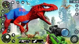Dinosaur game to play on Robolox - Dinosaur Hunter Survival Gameplay - Android gameplay