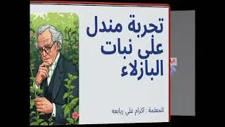 الوراثة ، تجربة مندل على نبات البازلاء.الصفات الوراثية. #ekramrababah .#اكرام_ربابعه_ذكاء_واستطلاع