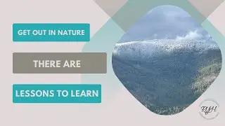 Hiking in nature teaches us! #hikingtrips #naturesbounty #lessonsfromnature #reflectiontime