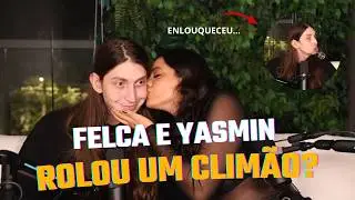 Felca com Yasmin (voz do Google)  No sof&aacute;.