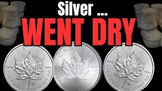 Silver Just WENT DRY &mdash; Silver Stackers Have Minutes to Move