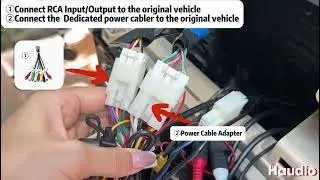 How to install CVD1661-AJ 10.1'' Double Din Car Stereo