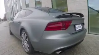 Yliteippaus Audi A7 mattaharmaa / Vinyl Wrap