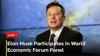 Elon Musk Joins Panel Discussion at WEF | AC1P