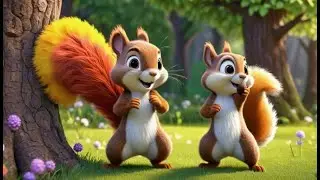 Squirrel Nuts Hide Quick | Fun Kids Song | Nursery Rhyme for Toddlers | Baby Music