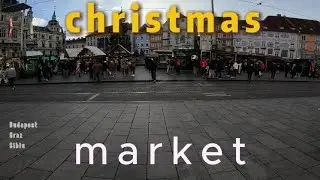 🚀 Christmas Market Marathon: Budapest, Graz & Sibiu! 🎄✨
