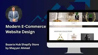 Modern E-Commerce Website Design | Bazaria Hub Shopify Store by Shayyan Ahmad