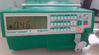 Syringe Perfusor compact Braun Error 046