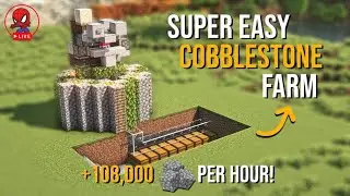 Let's Build Stone Farm In Survival World🌍 | Minecraft Day #5