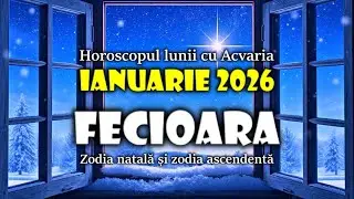 FECIOARA♍  Horoscopul lunii IANUARIE 2026 ⭐@astrolog.ACVARIA