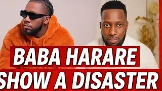 Backlash Erupts After Baba Harare Performs Without Band!