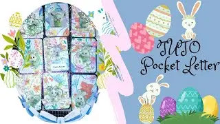 TUTO Pocket Letter #p&acirc;ques #lapin #pocketletter