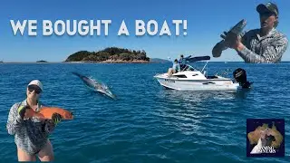 We Bought a Boat + Fished the Great Barrier Reef! 🐠🚤 | Townsville V8s + $100 BCF Giveaway
