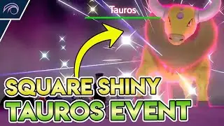 LIMITED TIME! NEW SQUARE SHINY TAUROS MAX RAID DEN EVENT in Pokemon Sword and Shield