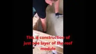 Andrew Red Harris Foundation   Reef Module Construction