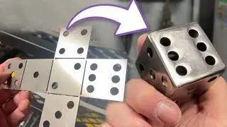 From Flat Sheet Metal to Shiny Dice | TIG Welding Process