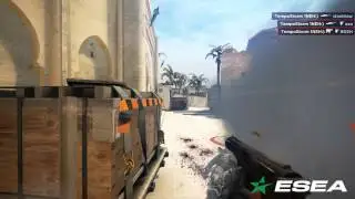 CS: GO Last Second Wallbang Clutch: Tempo Storm HEN1 vs OpTic Gaming at DreamHack Masters Malm&ouml; 2016