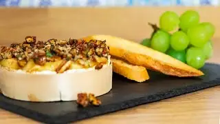 Queso CAMEMBERT AL HORNO con [Miel y Nueces]  🧀