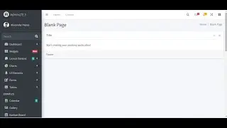 طريقة تقسيم Dashboard Html الي Laravel Blade من الصفر