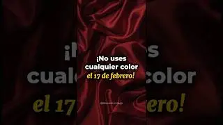 &iquest;Sab&iacute;as que el color que elijas este 17 de febrero puede cambiar tu vibraci&oacute;n?  #manifestaci&oacute;n