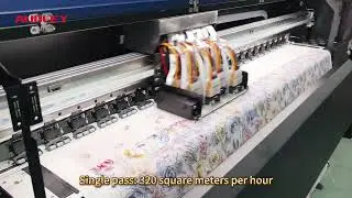 Audley 8 head sublimation printer! #audley #sublimationprinter #transferpaper #heattransferprinting