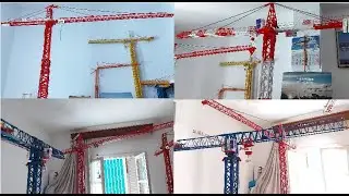 Maquetas de Gr&uacute;a Torre / Modellbau Kran / Tower Crane Model RC Machinery Turmdrehkrah