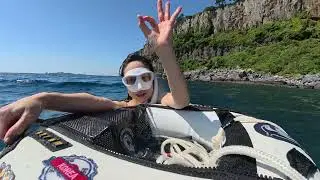 Vlog 제주 프리다이빙 트레이닝 - 안쌤 프리다이브의 제주 프리다이빙 (AnSam Freedive)