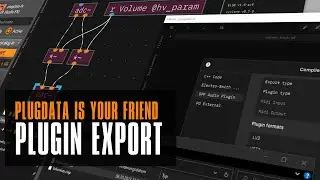 PlugData: Exporting VST Clap Plugins