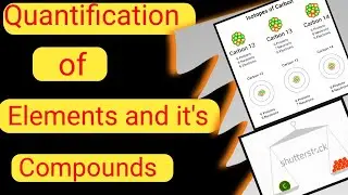 Quantification of elements and its compounds[Mole] video 7