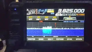 My first FreeDV QSO on 3.825 December 16 2025