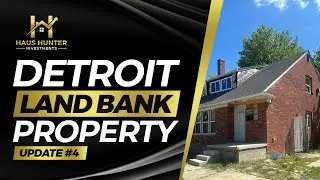 Detroit Land Bank Property Update no. 4 #shorts #realestate #detroit