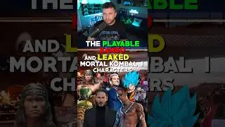 All LEAKED and RUMORED Mortal Kombat 1 characters! #shorts