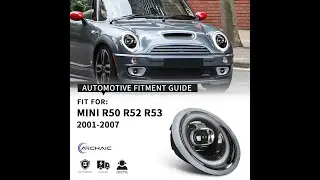 Upgrade your car R50/R52/R53 with ARCHAIC Modified LED Headlights and Taillights